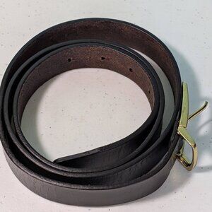 Elisbeth Brown Leather Belt Style‎ # Beru 0110 Size 3X (22-24)